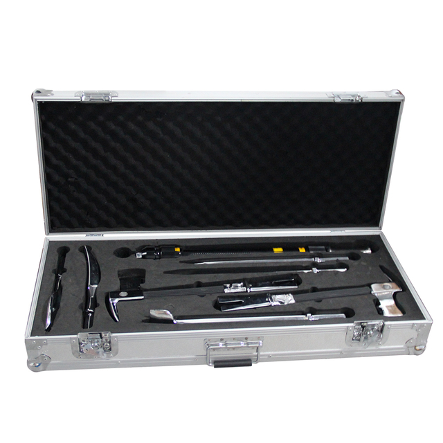 ODETOOLS Claw Hammer PRT-8 Light Weight Manual Hand Rescue Tool Set With Aluminium Case for Rescue Chisel Flat
