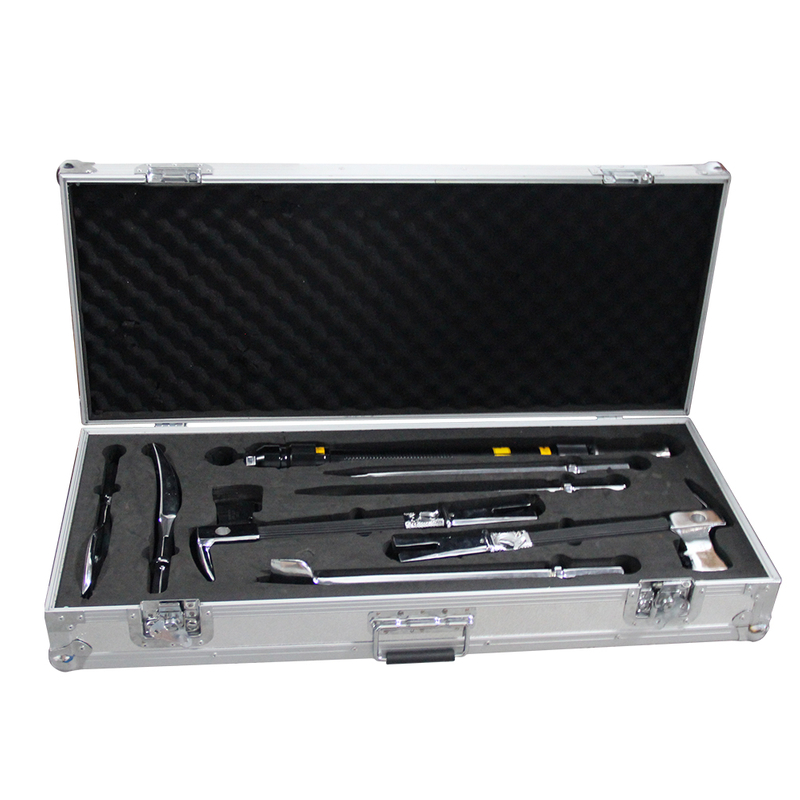 ODETOOLS Claw Hammer PRT-8 Light Weight Manual Hand Rescue Tool Set With Aluminium Case for Rescue Chisel Flat