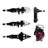 ODETOOLS Quick-Connect Single Output Pump: 0.7L Gas Tank & 1.7L Hydraulic Oil, Firefighting Equipment