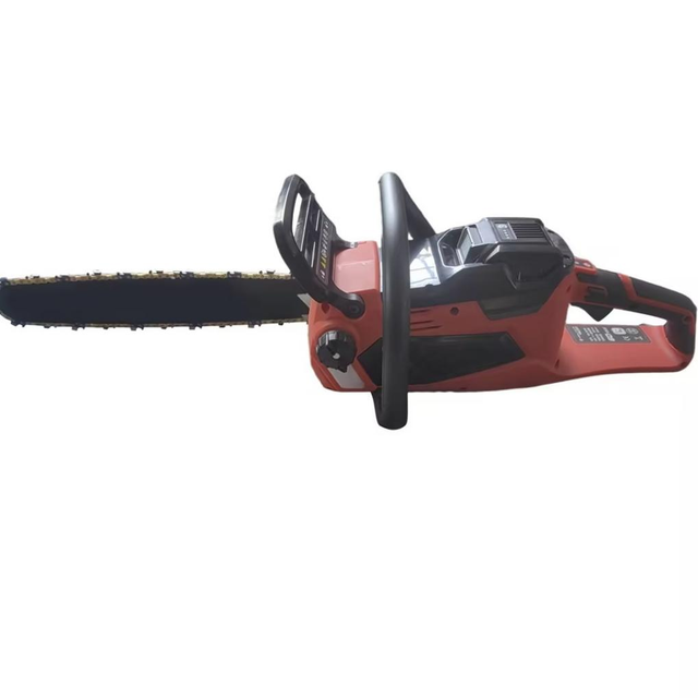 Battery-Powered Firefighter Chainsaw for Wood Cutting