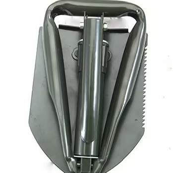Folding Shovel with Serrated Saw Edge for Rescue And Outdoor Use